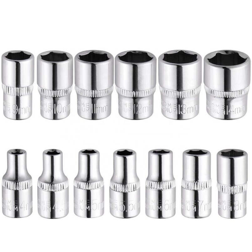 DLC Kunci SOK 46 PC Set Socket (1/4 