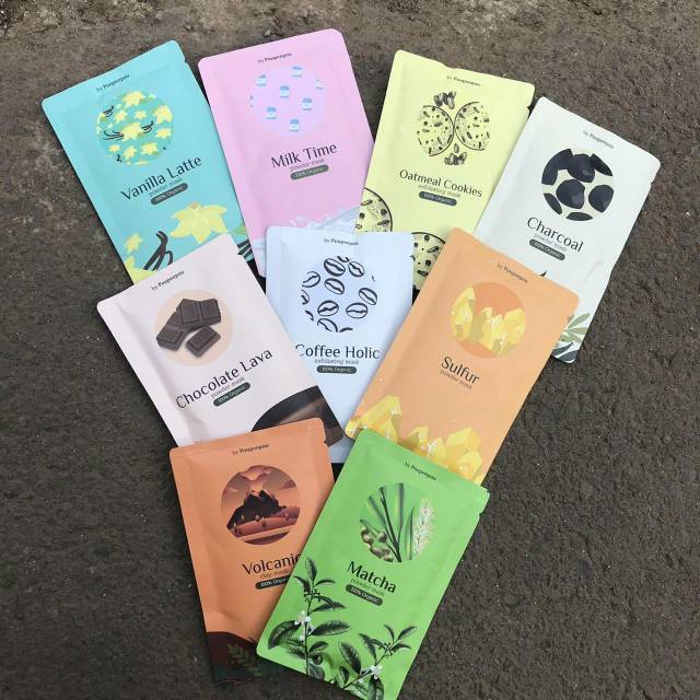 Masker organik poupeepou COD| GROSIR