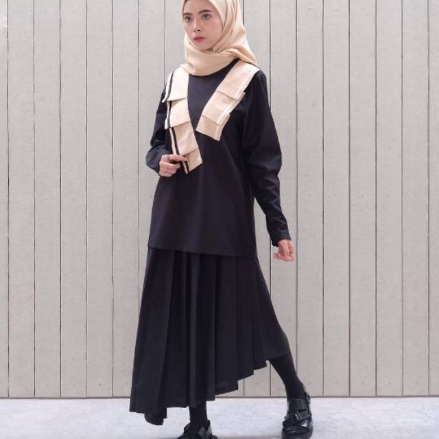 Asimetris skirt / rok asimetris