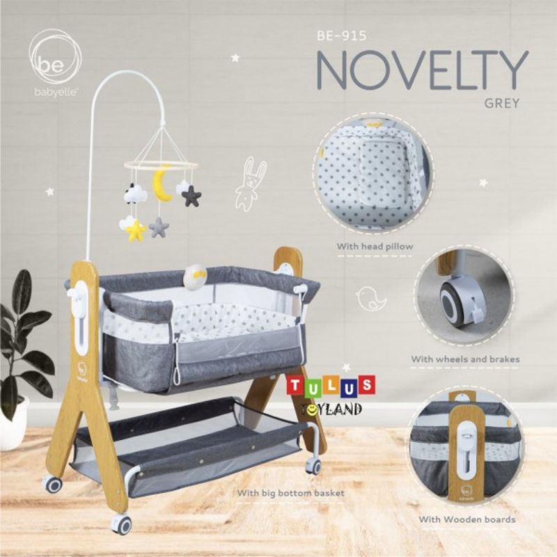 0Babyelle NOVELTY BE 915 bed side box bayi sisi bisa turun ranjang ayun Baby Elle co sleeper ranjang