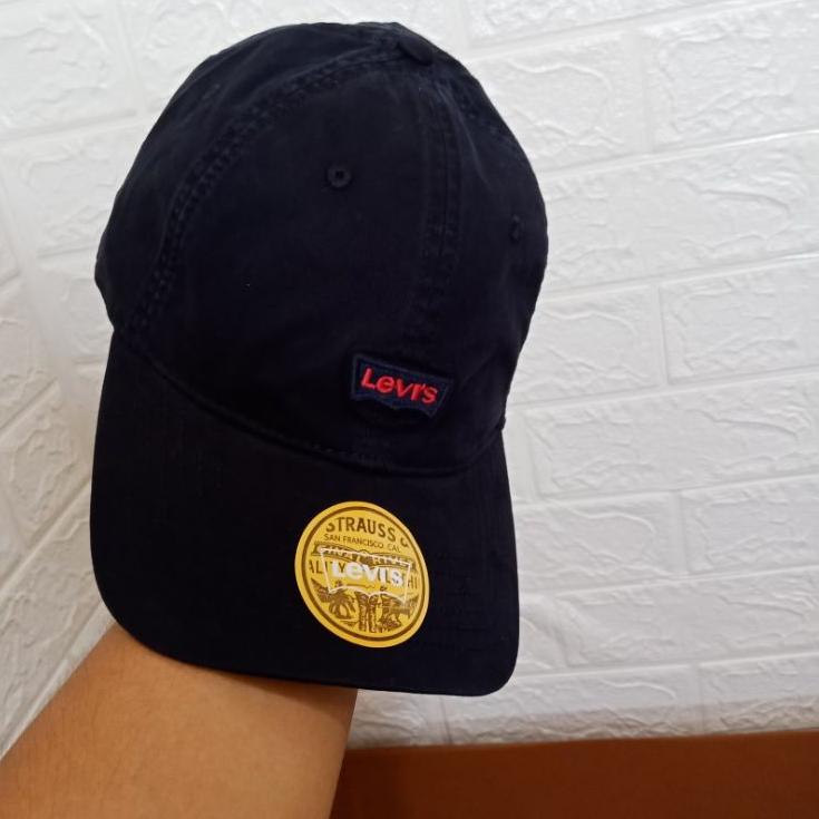 Koleksi Terbaru.. topi Levis logo Bordir - topi import levis premium
