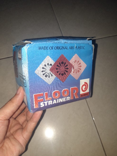 Alinco Floor Drain Saringan Got Kamar Mandi Plastik 4 Inch