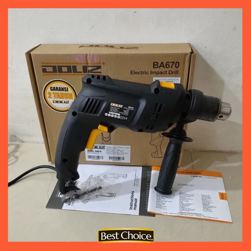 DOLIZ BA 670 MESIN BOR 13 MM
