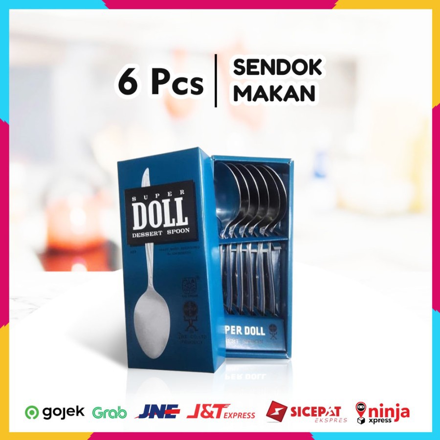Sendok Garpu Set Stainless Super Doll