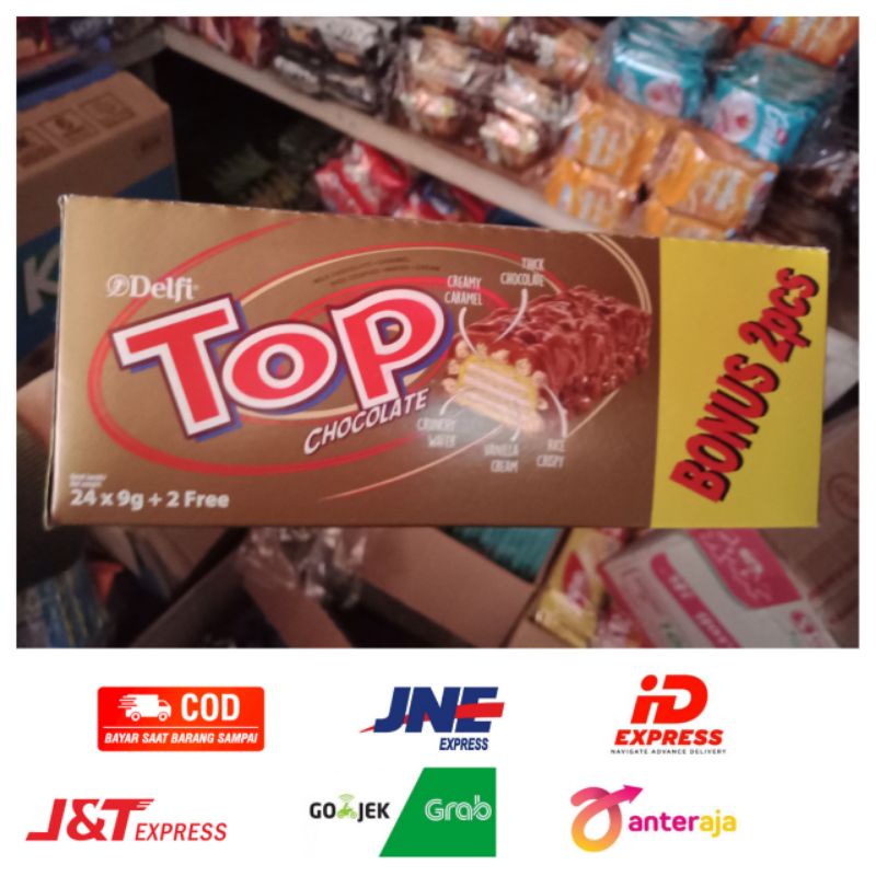 

Wafer Top 1 Box isi 24 + 2 Pcs