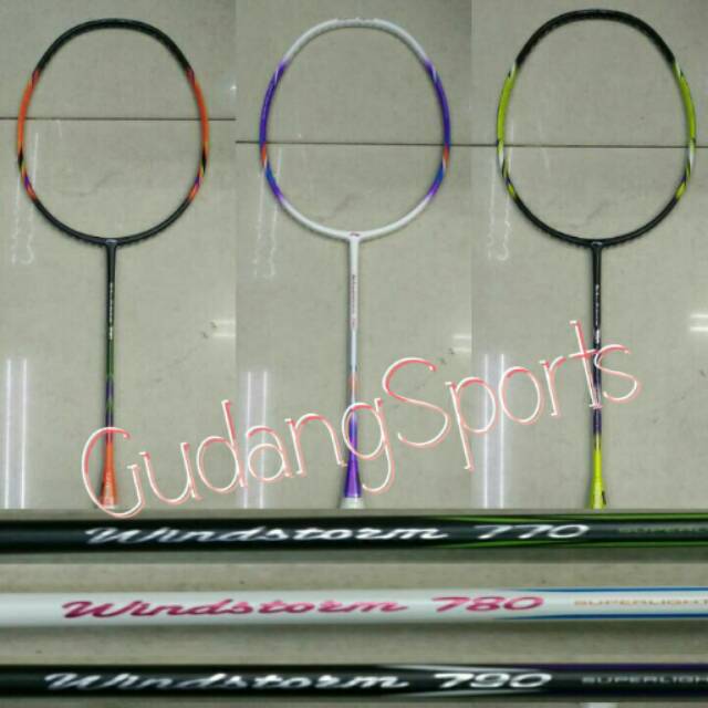 Raket Badminton Lining Windstorm 770/780/790 - Original