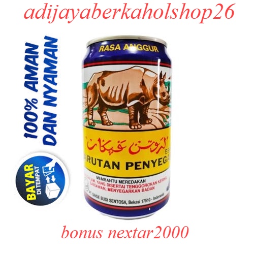 LARUTAN PENYEGAR CAP BADAK ANGGUR 320 ML