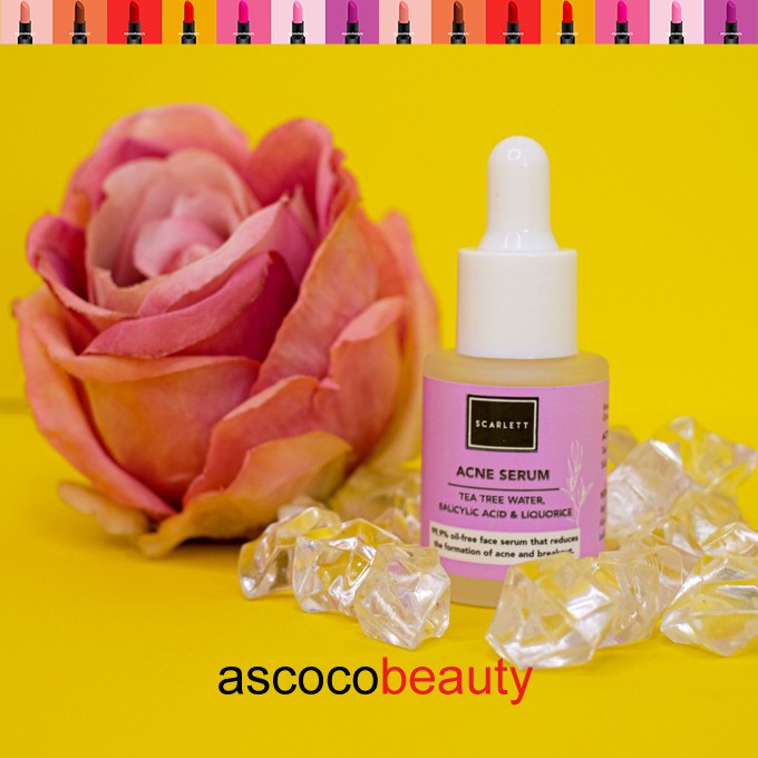 Scarlett Whitening | SERUM Acne Brightly Ever After Glowtening Mini Series ✰ ascocobeauty ✰