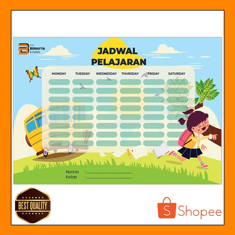 

Poster Edukasi Anak - Seri Time Schedule