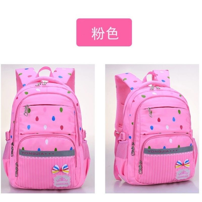 tas ransel anak sekolah motif nanas