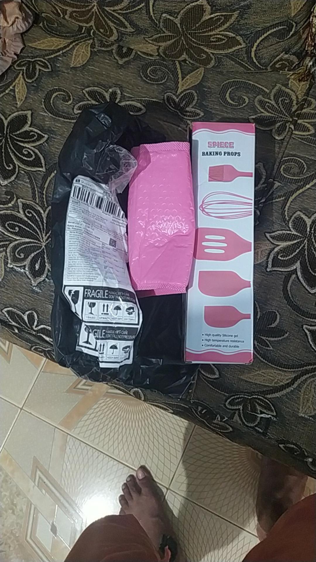 Alat Masak Set/silikon Spatula Set/food Grade Peralatan Dapur/silicone Utensil Set  Tahan Panas