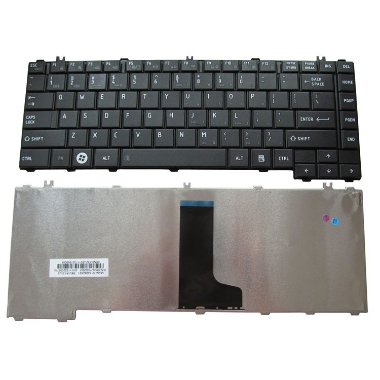 KEYBOARD TOSHIBA B40-A, C600 C605 C640, L600, HITAM DOP