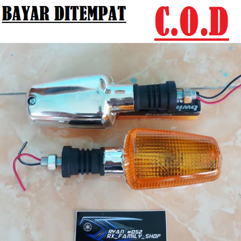 BAYAR DITEMPAT[COD] Lampu Sen Model Rx King New Besar 2PCS KANAN-KIRI