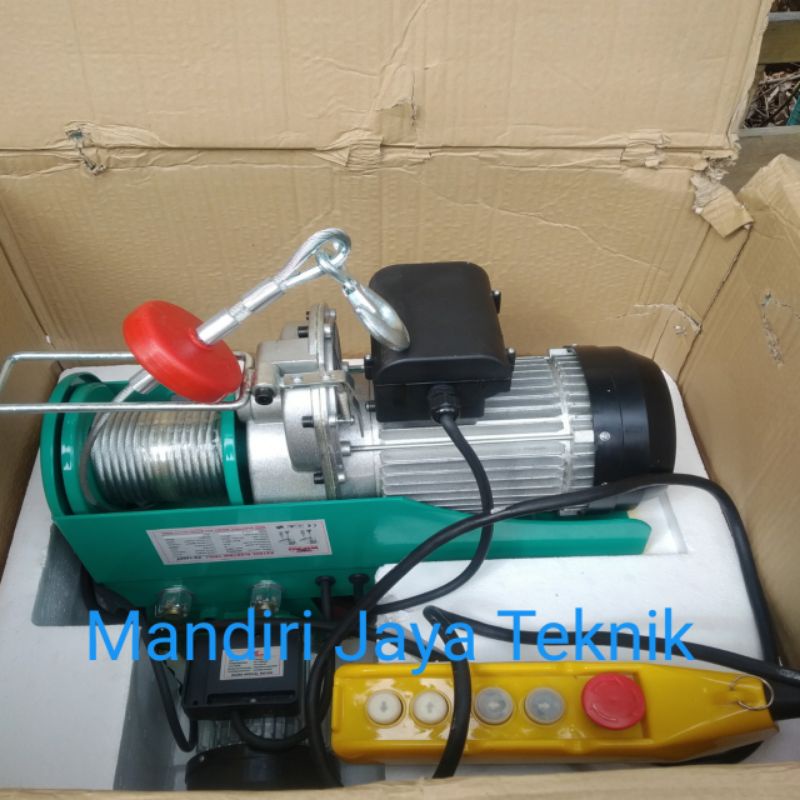 Electric hoist PA1200T - Electrik Hoist WIPRO 1200kg + Gear trolley