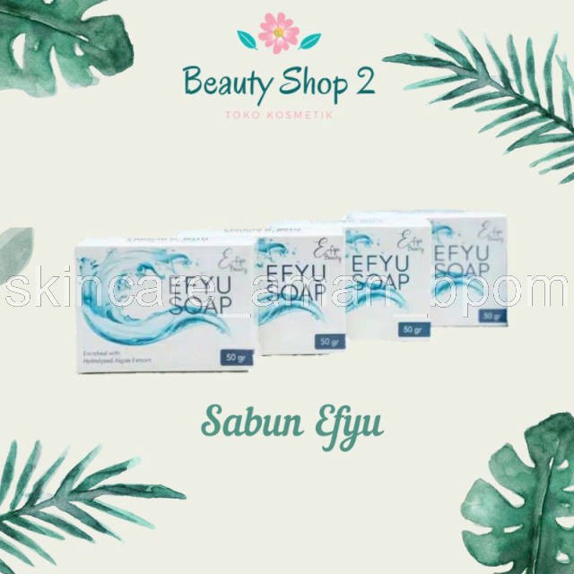 Sabun efyu bpom / sabun jerawat / sabun herbal 100% aman /soap efyu beauty