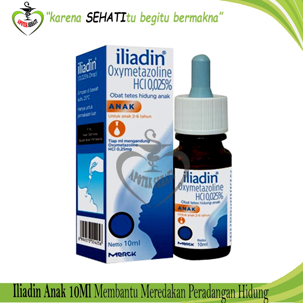 Iliadin Illiadin Nasal Spray Dewasa 10ml Pereda Hidung Tersumbat