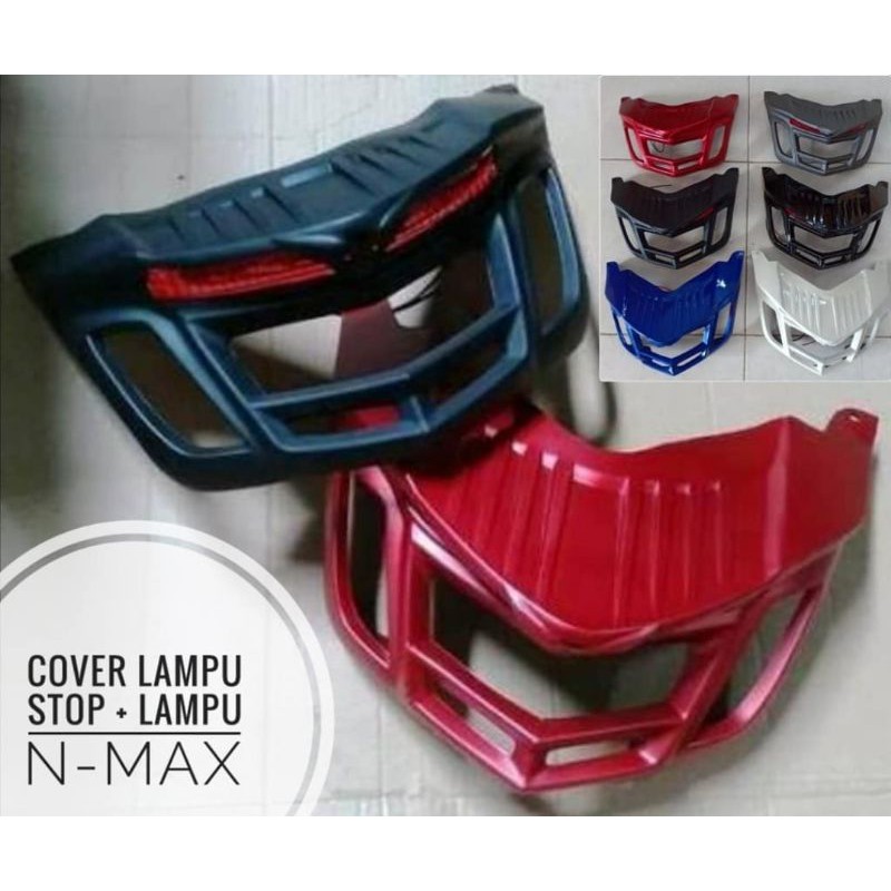 COVER LAMPU BELAKANG NMAX + LED