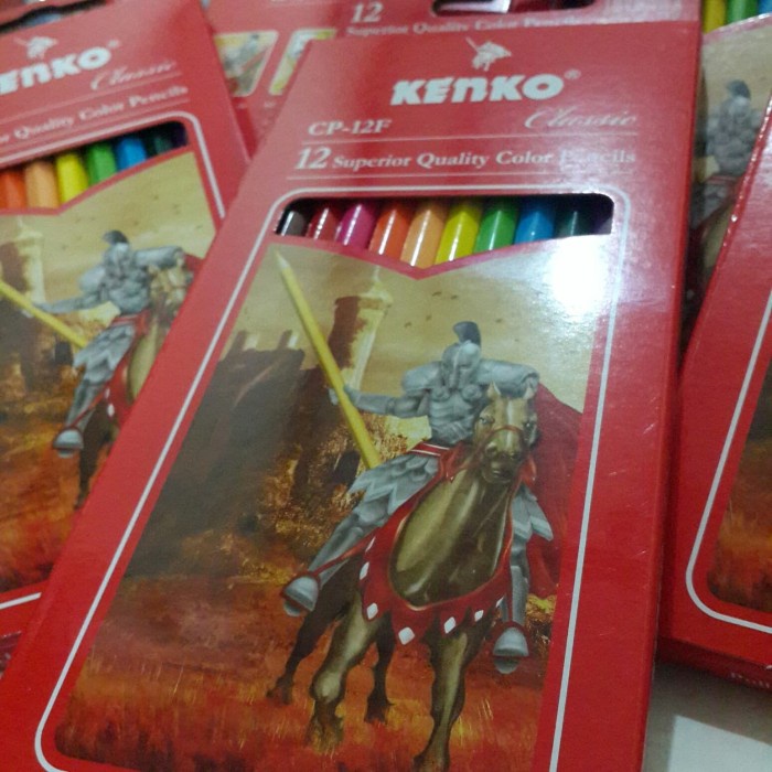 

WARNAPENSIL- PENSIL WARNA KENKO 12 WARNA -PENSIL WARNA