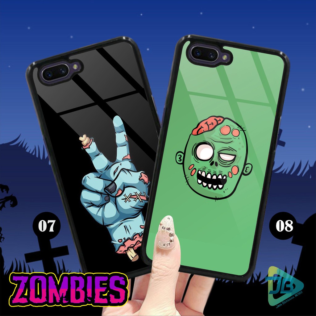 HARDCASE 2D GLOSSY ZOMBIES OPPO VIVO XIAOMI SAMSUNG REALME IPHONE ALL TYPE JB4679