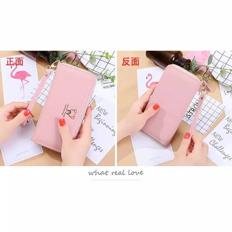 Dompet Wanita KC31 Dompet Panjang Wanita dompet murah real pic