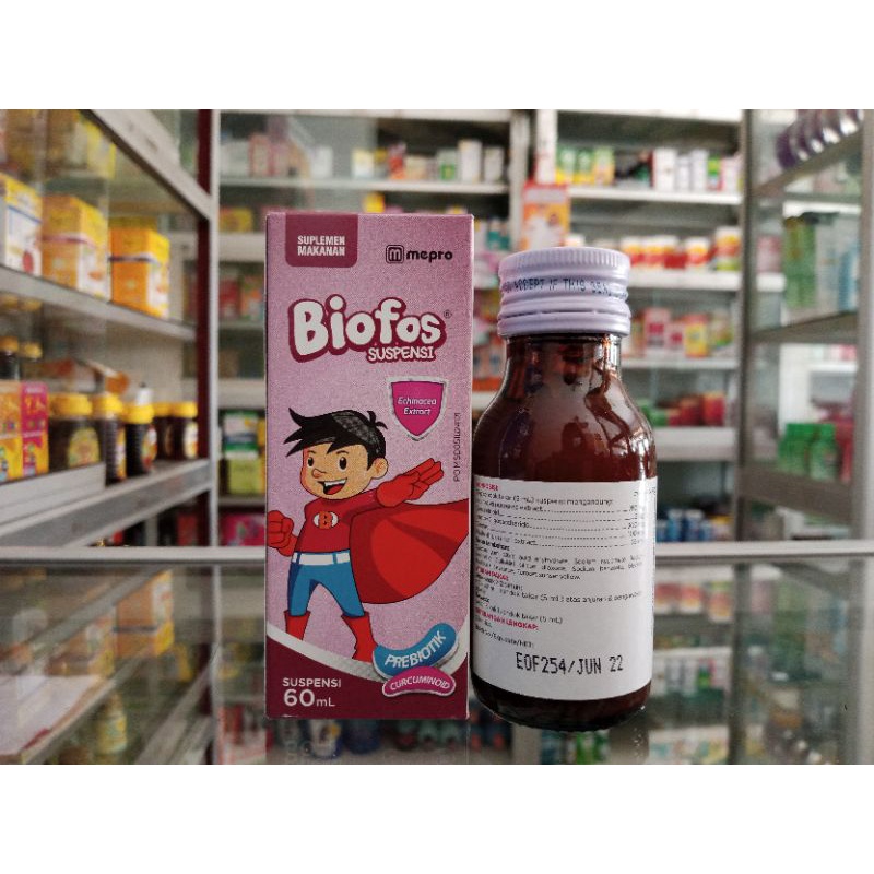 BIOFOS SUSPENSI SIRUP 60 ML | SUPLEMEN MAKANAN - ED 02/2024