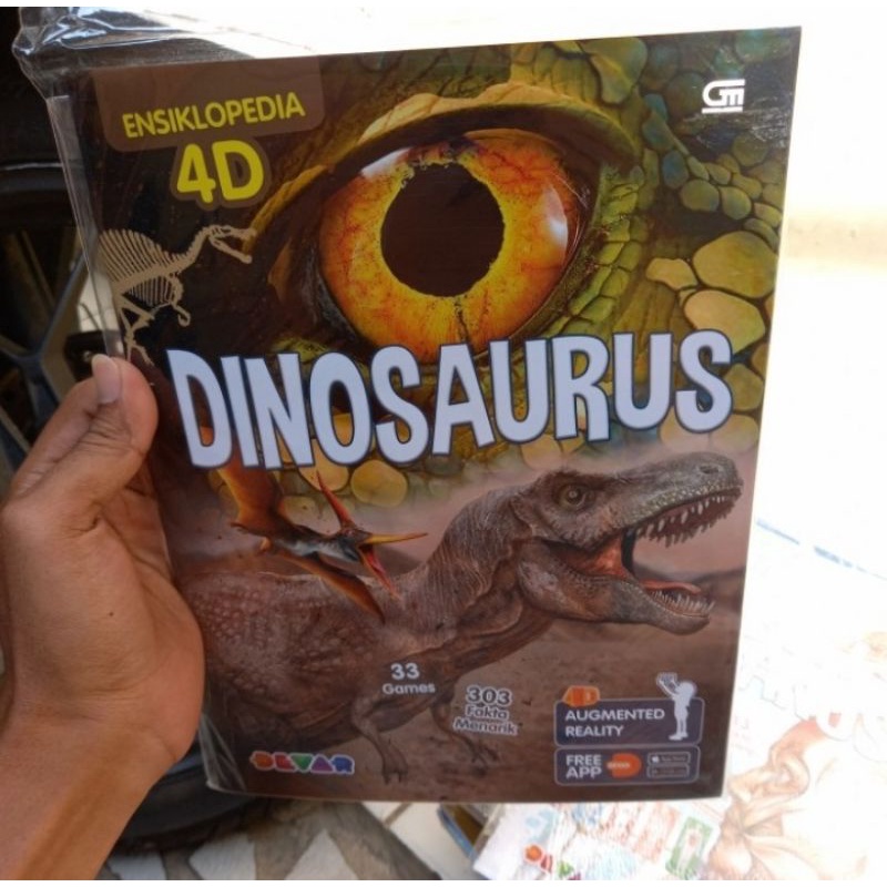 

BUKU ENSIKLOPEDIA 4D WOW DINASAURUS