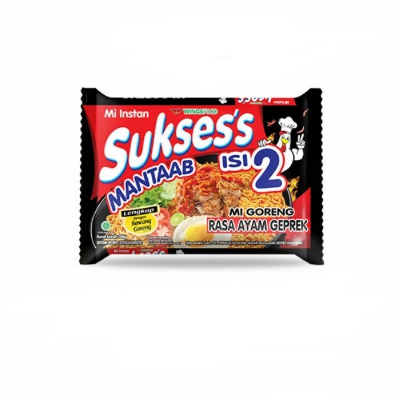 

Sukses Mie Goreng Ayam Geprek isi 2 126 gr