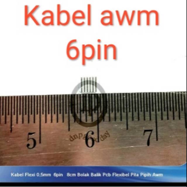 Kabel awm xinya fleksibel 6pin switch power button laptop asus x45u 6 pin bolak balik