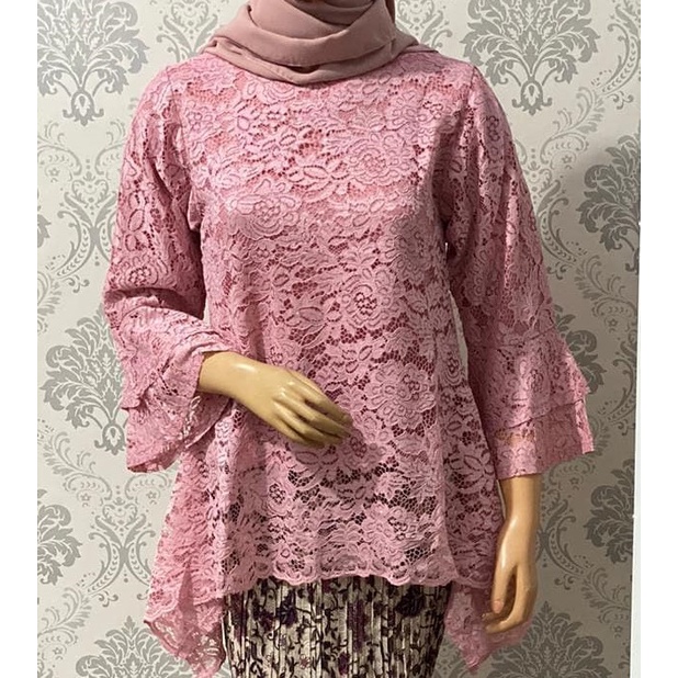 {ATASAN SAJA} KEBAYA JUMBO /KEBAYA RINJANI /KEBAYA BRUKAT /BLOUSE KEBAYA MODERN /ATASAN KEBAYA