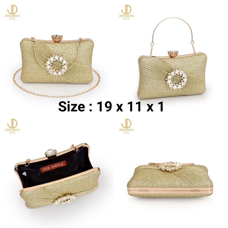 TAS PESTA CLUTCH JOSE DAROCA ~ F-11 ~ ORIGINAL