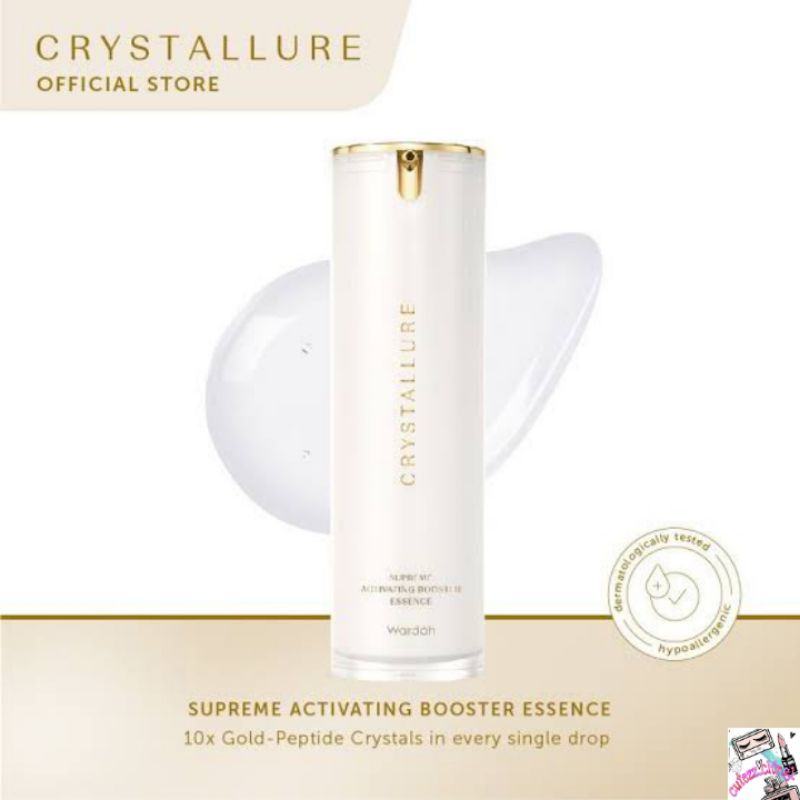 ☃Cutezz_Ching1☃Wardah Crystallure Supreme Activating Booster Essence 30ml