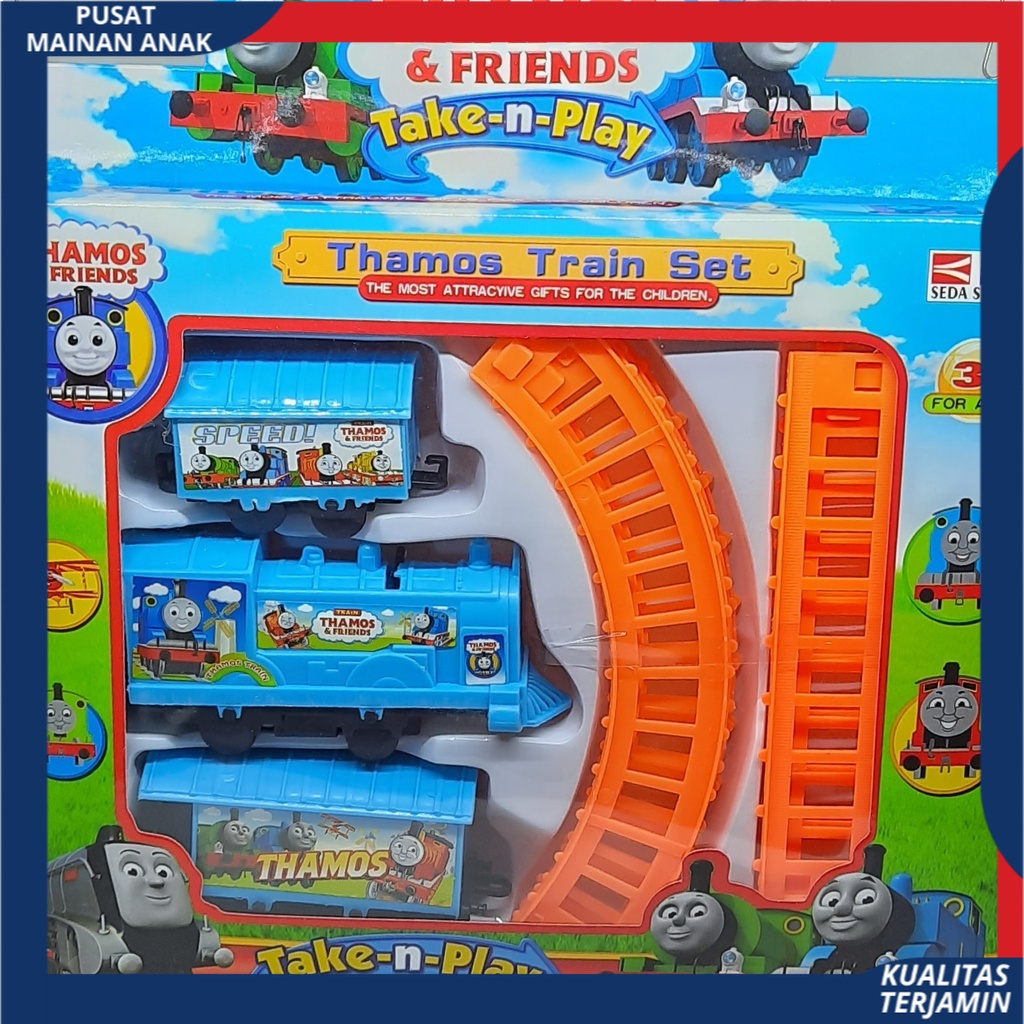 MAINAN ANAK REL KERETA API ELEKTRIK  TH0MS &amp; FRIEND TERMURAH TRAIN PLAY SET