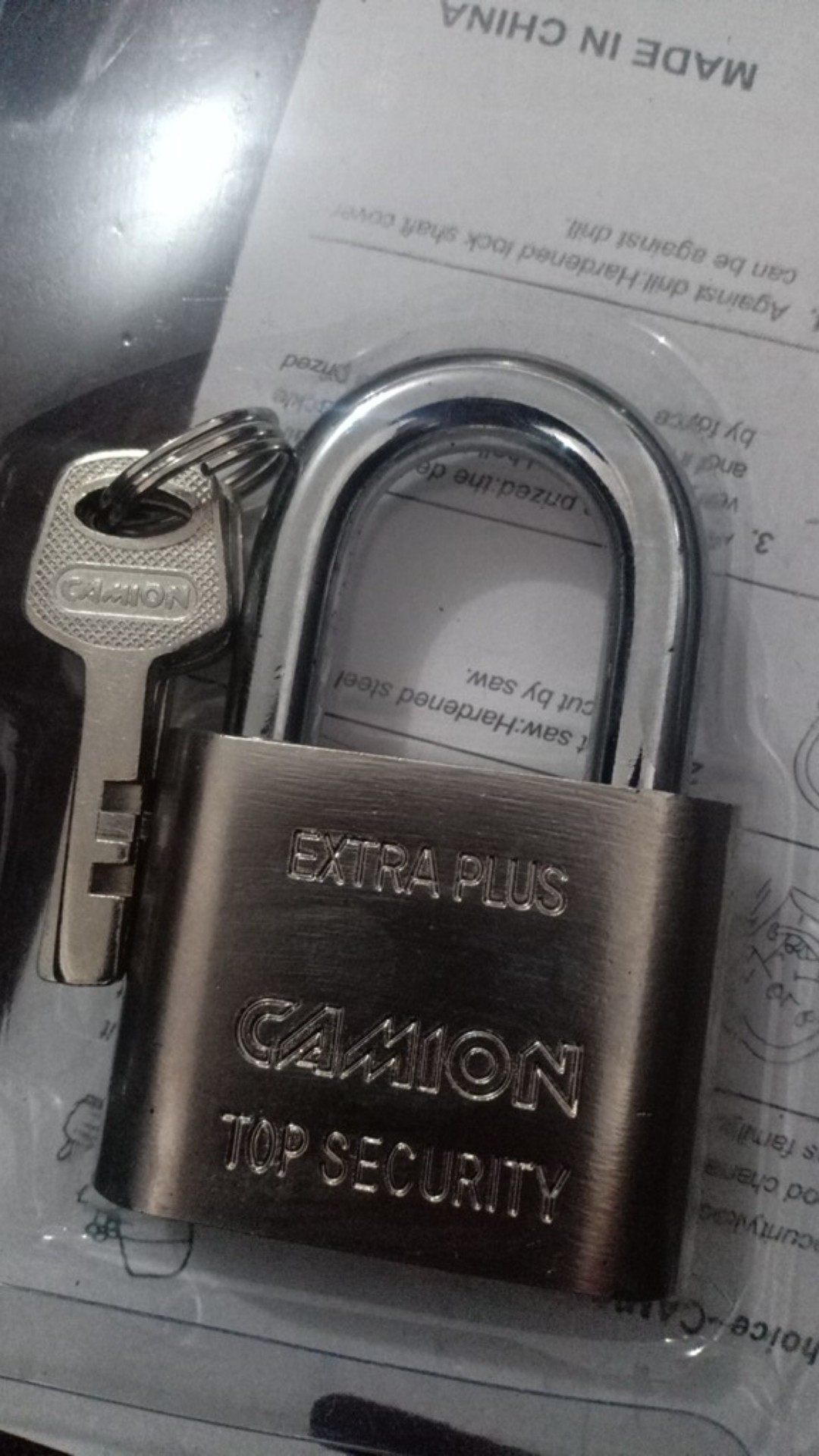 Gembok 50 Mm Leher Pendek 3 Anak Kunci