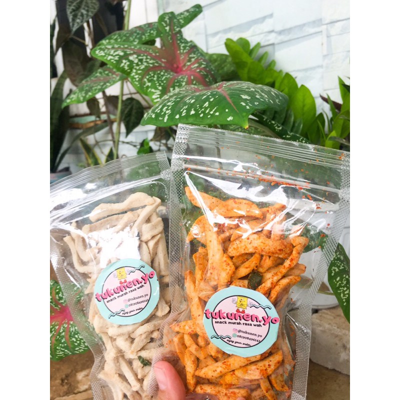 

BASRENG DAUN JERUK 50 GR / CEMILAN MURAH ENAK / BASRENG PEDAS DAUN JERUK