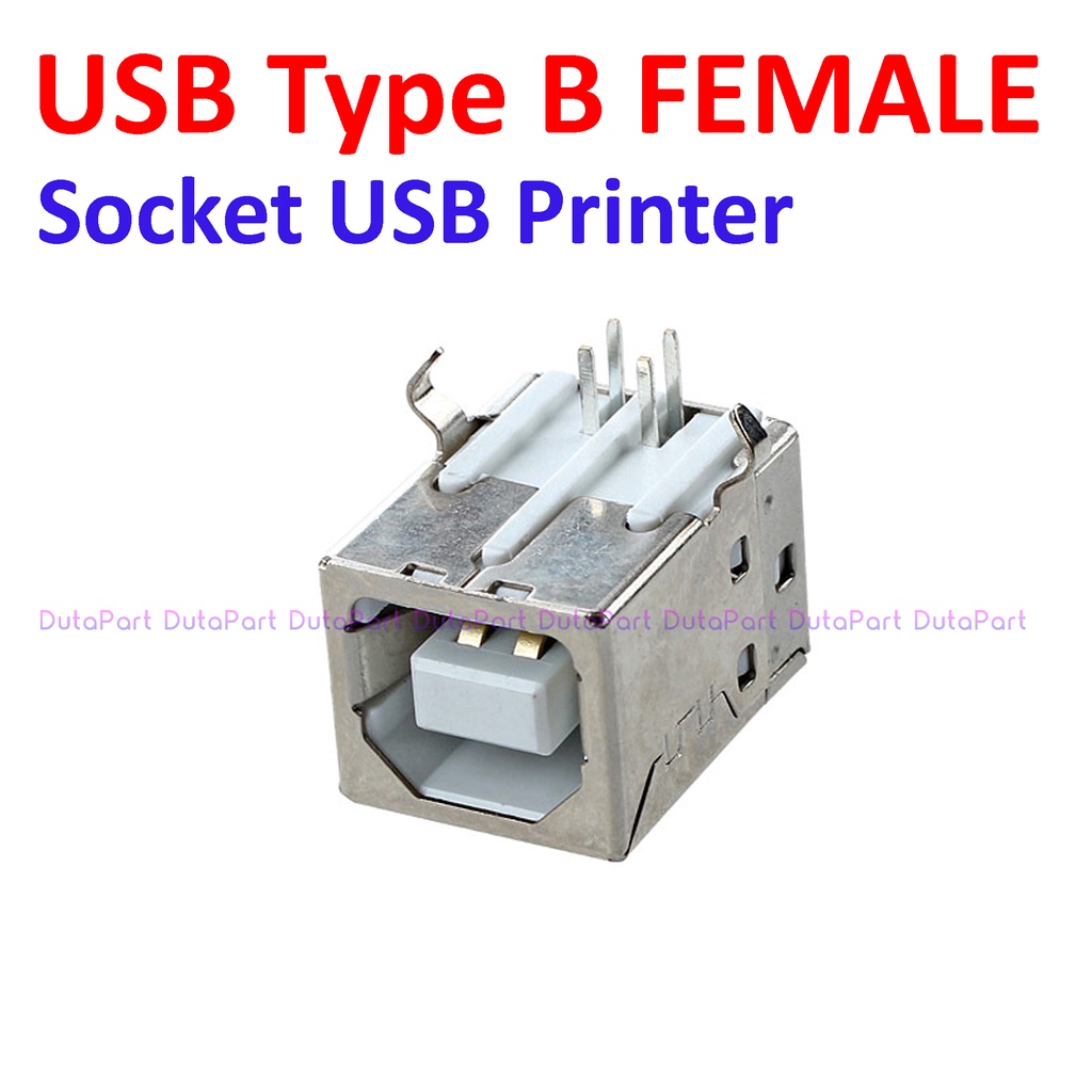 USB Type B Female 4 PIN Connector Socket USB Port Printer USB Kotak