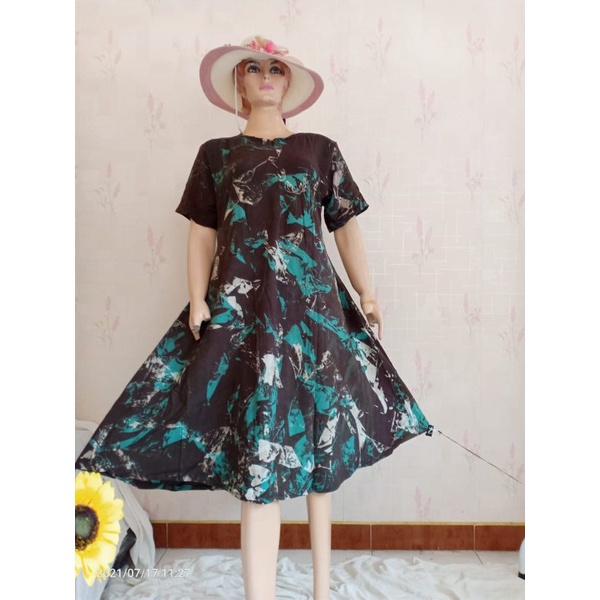Daster adem_ daster abstrak unik wanita