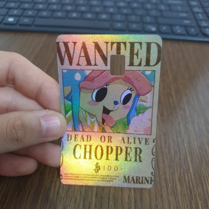 

Sticker Skin ATM Hologram CH0015 - One Piece - Bounty Chopper