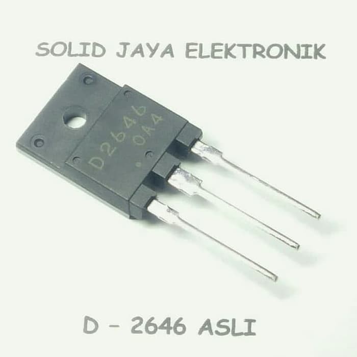 Transistor D2646 ASLI ORIGINAL - IC TR 2SD2646 d 2646 TR TV