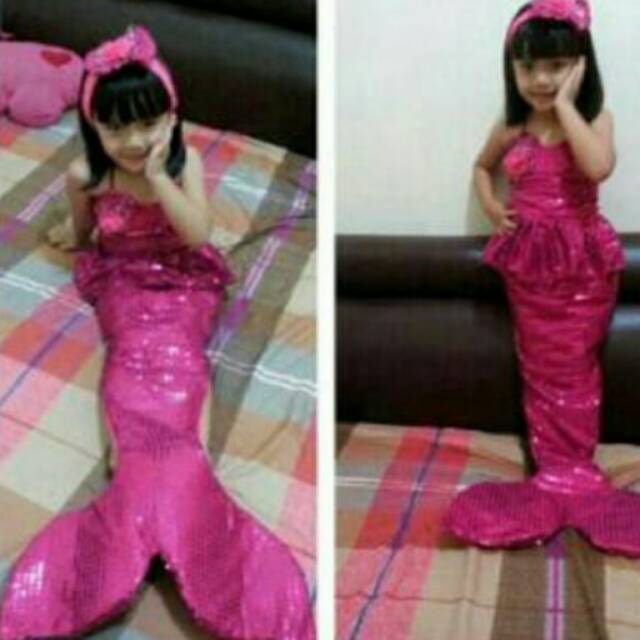 Baju mermaid/baju duyung