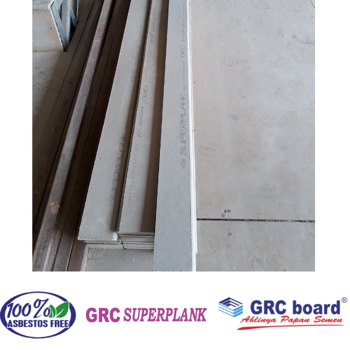 Jual Grc Superplank Papan Semen Grc Aplikasi Plint Shopee Indonesia