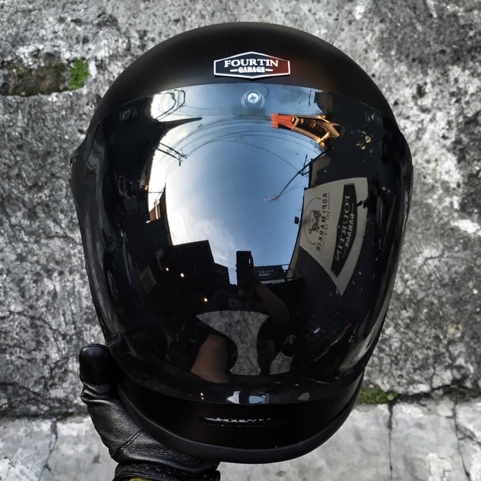 Helm Custom Bell Bullit Bubble Visor