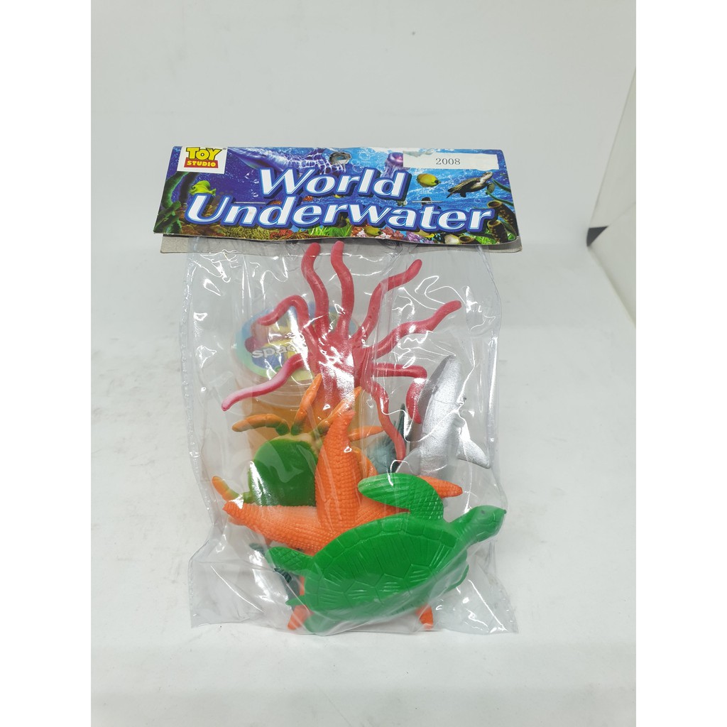 MAINAN MINIATUR HEWAN LAUT SET B