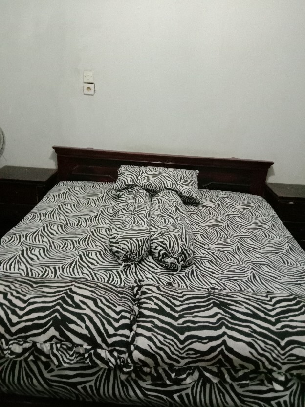 Sprei Motif Zebra Belang Katun Lokal Star Uk King Queen & Single