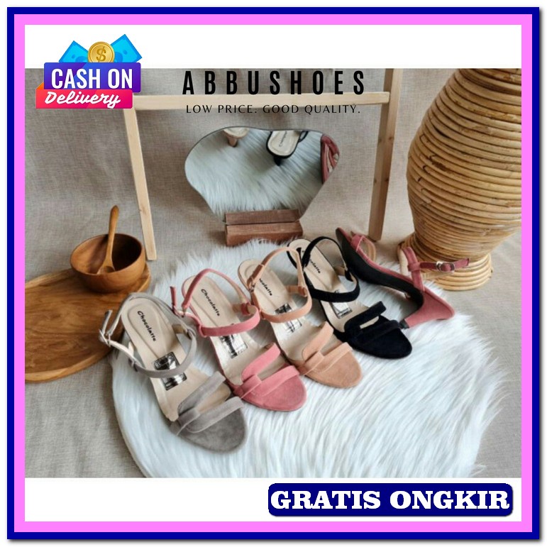 High Heels Import High Heels Ootd High Heels Kerja High Heels Basic Hi H. 03-New Sepatu Higheels W