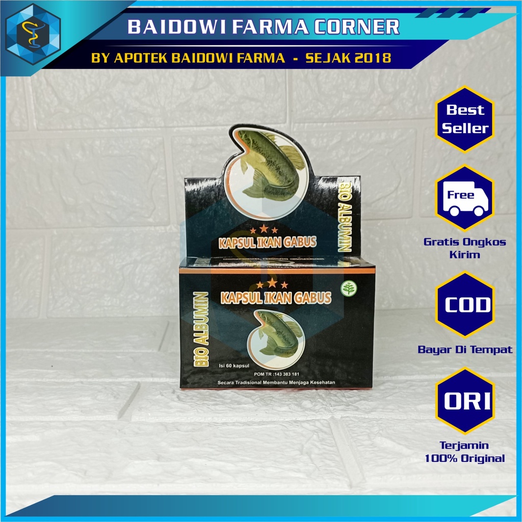 KAPSUL IKAN GABUS BIO ALBUMIN