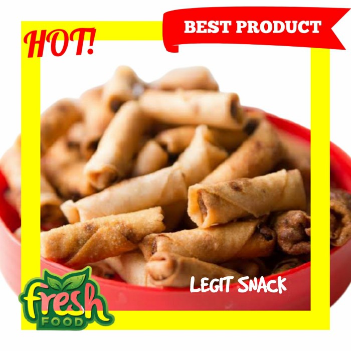 

Instant-Camilan- Sumpia Ebi Pedas / Sumpiah Udang Pedes / Snack Spring Roll Chili -Camilan-Instant.