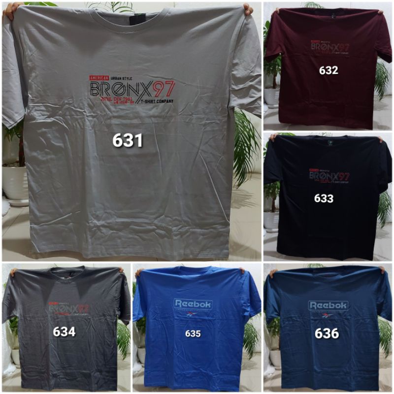 KAOS OBLONG JUMBO BIG SIZE 6XL BAHAN KATUN PREMIUM HALUS TEBAL - KAOS SUPER JUMBO SUPER BIG SIZE