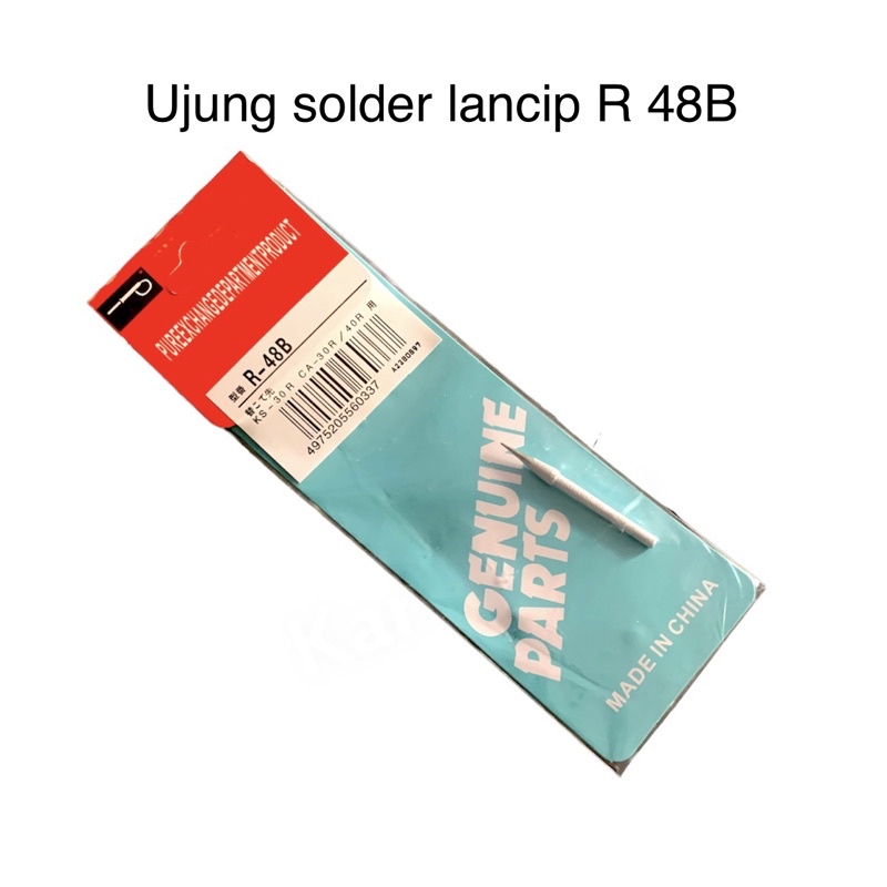 Ujung Solder Lancip R48b