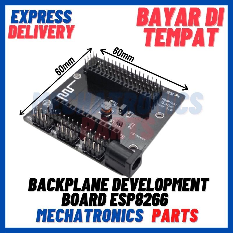 BASE PLATE BOARD NODEMCU LUA WIFI ESP8266 BACKPLANE LOLIN