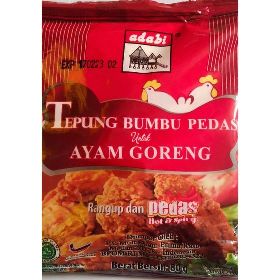 Adabi Tepung Ayam Goreng (6pc)